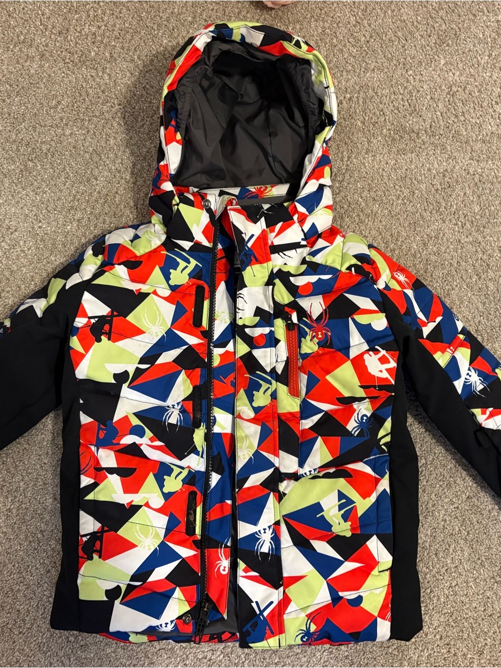 Spyder Kids Ski Set Size 4 – Matching Jacket, Snow Pants & Mitts